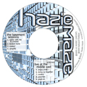hazie maze - sessions CD label